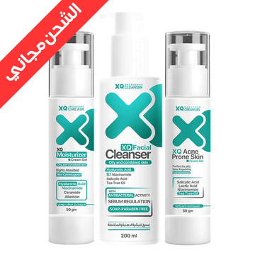 روتين العناية بالبشرة الدهنية والمختلطة